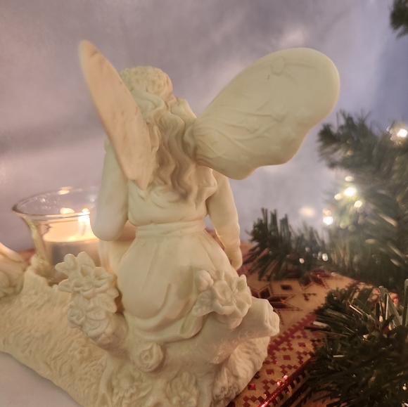 PartyLite Arianna's Garden Mother & Daughter Fairy tea light holder P7627 - Picture 5 of 5